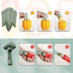 2-in-1 Bell Pepper and Fruit Core Remover