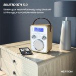 Portable DAB+ FM Digital Radio with Bluetooth 5.0