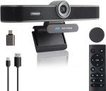 TONGVEO 4K Webcam with AI Auto Framing