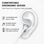 USB C Wired Earphones with Mic & Volume Control