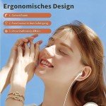 USB C Wired Earphones with Mic & Volume Control