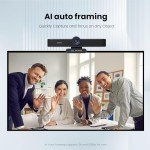 TONGVEO 4K Webcam with AI Auto Framing