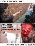UK Legal 2-in-1 Self-Defense Spray & Identifier