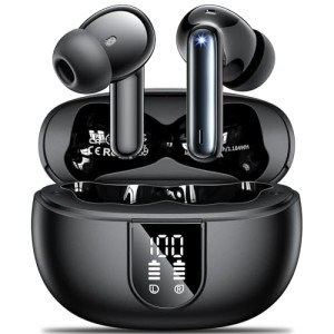 Bluetooth 5.3 Wireless Earbuds with Noise Cancelling