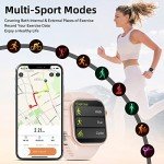 Hwagol Smart Watch: Calls, Fitness Tracker, Waterproof