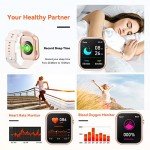 Hwagol Smart Watch: Calls, Fitness Tracker, Waterproof