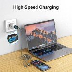 4-in-1 Nylon Braided Multi Charger Cable - 1.2M