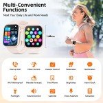 Hwagol Smart Watch: Calls, Fitness Tracker, Waterproof