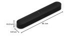 Sonos Beam Gen 2 Smart Soundbar for TV & Music