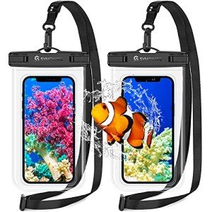 Waterproof Smartphone Case - 2 Pack, Touch Sensitive