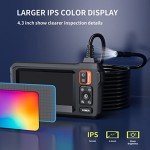 Daxiongmao 1080P Waterproof Endoscope Camera with Light