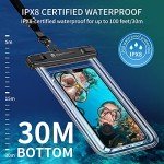 Waterproof Smartphone Case - 2 Pack, Touch Sensitive