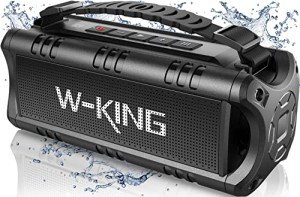 W-KING 60W Portable Bluetooth Speaker - Waterproof & Long Battery