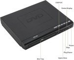 1080P Full HD DVD Player with HDMI & Remote