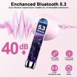 Bluetooth 5.3 Wireless Earbuds with Noise Cancelling