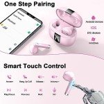 Bluetooth 5.3 Wireless Earbuds with Noise Cancelling