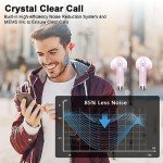 Bluetooth 5.3 Wireless Earbuds with Noise Cancelling