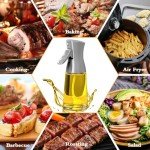 Showvigor 180ML Olive Oil Sprayer with Brush