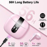Bluetooth 5.3 Wireless Earbuds with Noise Cancelling