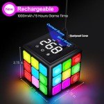 Rechargeable Game Handheld Cube with 15 Fun Games