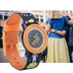 Colorful Cartoon Kids Waterproof Quartz Watch - Orange