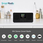 LEMEGA IR4S Portable WiFi/DAB/FM Internet Radio