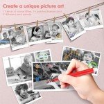Kids Instant Camera for Ages 3-14, 1080P HD