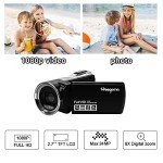 Heegomn 1080p Mini Video Camera for Vlogging