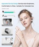 EUQQ Bone Conduction Wireless Earbuds with Mic
