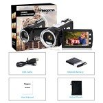 Heegomn 1080p Mini Video Camera for Vlogging
