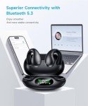 EUQQ Bone Conduction Wireless Earbuds with Mic