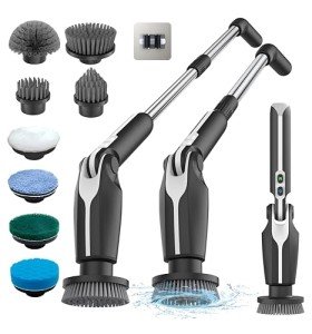 Leebein Electric Spin Scrubber with Remote Control