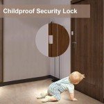 2-Pack Childproof Home Security Door Locks