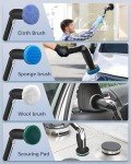 Leebein Electric Spin Scrubber with Remote Control