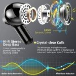 Bluetooth 5.3 Wireless Earbuds with Noise Cancelling Mic
