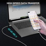 2-Pack 1M USB C to USB A Fast Charger Cable