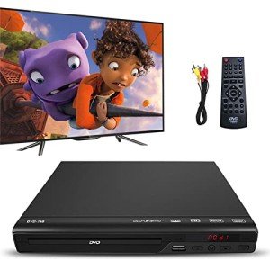 Multifunctional DVD Player with Remote and USB