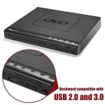 Multifunctional DVD Player with Remote and USB
