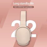 Fiauli Wireless Bluetooth Noise-Cancelling Headset - Beige
