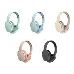 Fiauli Wireless Bluetooth Noise-Cancelling Headset - Beige