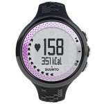 Suunto M5 Women's Fitness Watch Bundle - Black/Pink