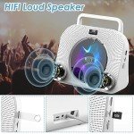 Gueray Bluetooth CD Player with Speakers and Timer