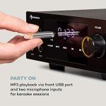 auna AMP-2 DG Bluetooth Stereo HiFi Amplifier