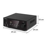 auna AMP-2 DG Bluetooth Stereo HiFi Amplifier