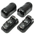 GuDoQi Double Beam Infrared Security Alarm Sensor