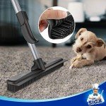 MR.SIGA 3-in-1 Pet Hair Removal Broom & Squeegee