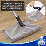 MR.SIGA 3-in-1 Pet Hair Removal Broom & Squeegee