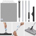 MR.SIGA 3-in-1 Pet Hair Removal Broom & Squeegee