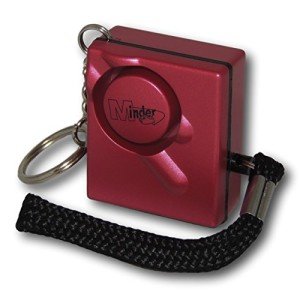 Mini Minder Loud Personal Alarm Keyring - Hot Pink