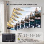 Ultra Slim Tilting TV Wall Mount for 23-60 Inch TVs